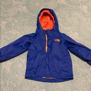 2T toddler North Face rain jacket
